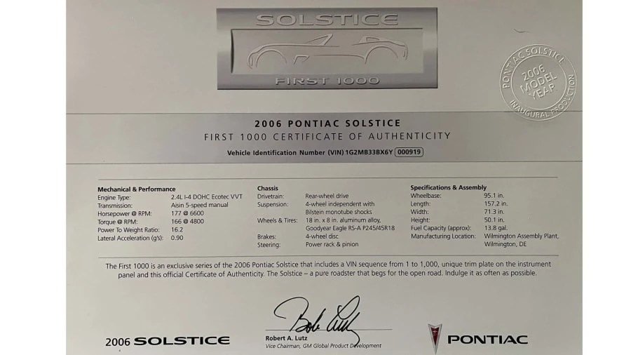 2006 Pontiac Solstice - Image 20 of 26