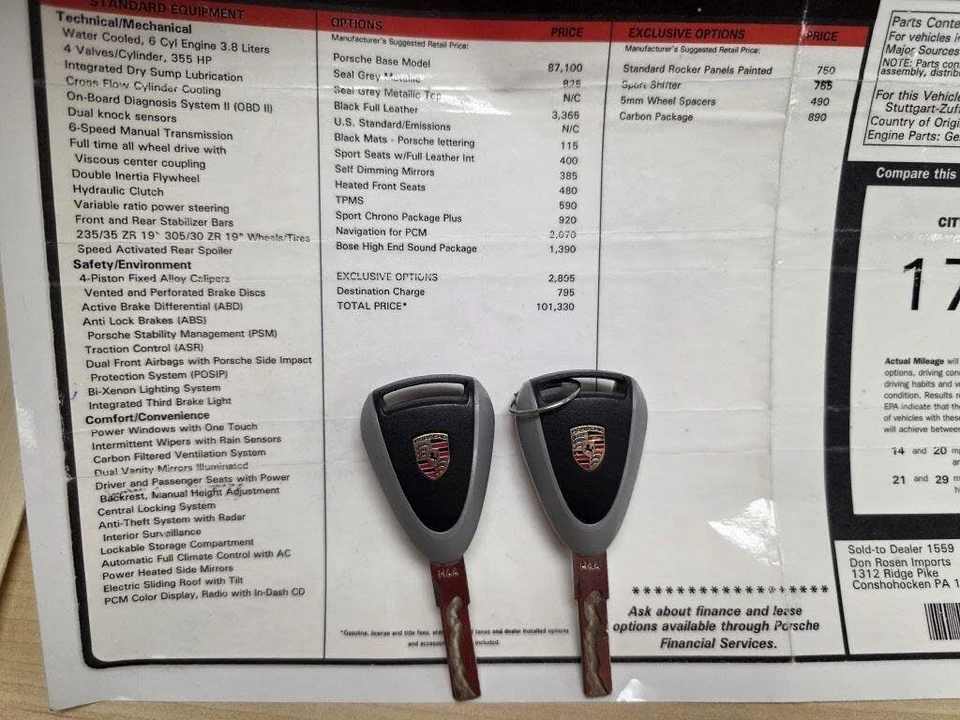 2006 Porsche 997 Carrera 4S - Image 25 of 25