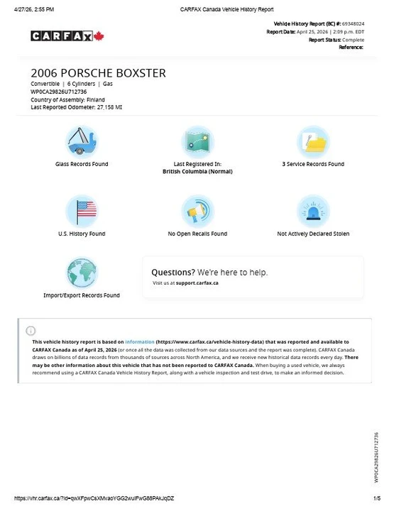 2006 Porsche 987 Boxster - Image 13 of 13