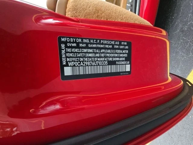 2006 Porsche 987 Boxster - Image 14 of 14