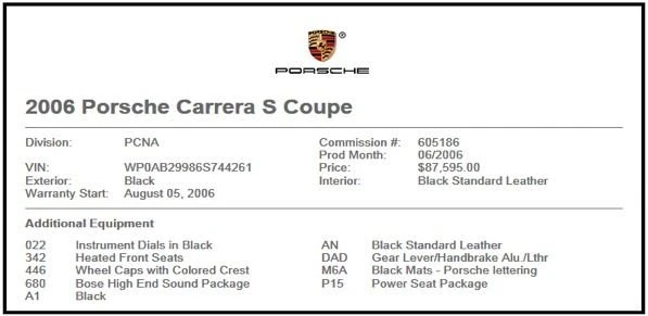 2006 Porsche 997 Carrera S - Image 25 of 25