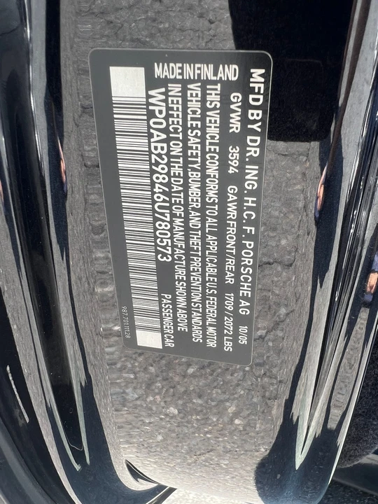 2006 Porsche 987 Cayman S - Image 17 of 19