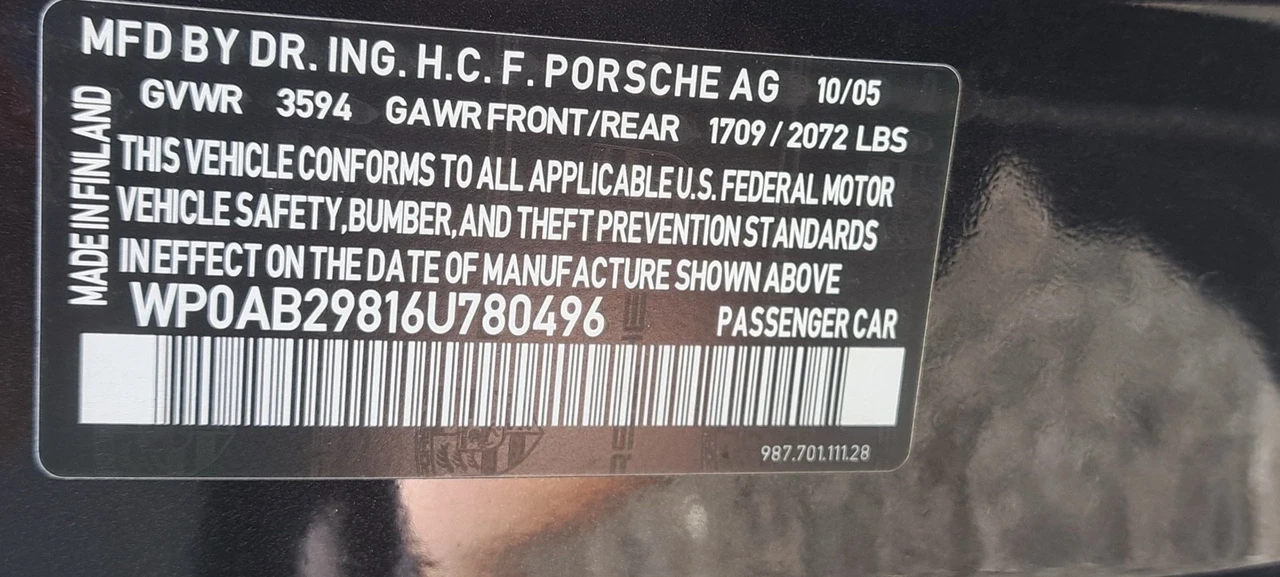 2006 Porsche 987 Cayman S - Image 21 of 21