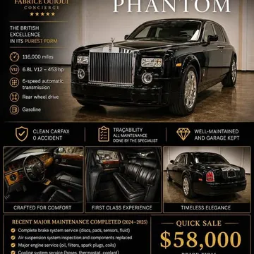2006 Rolls-Royce Phantom Sedan 4D