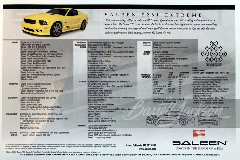 2006 Saleen - Image 9 of 10