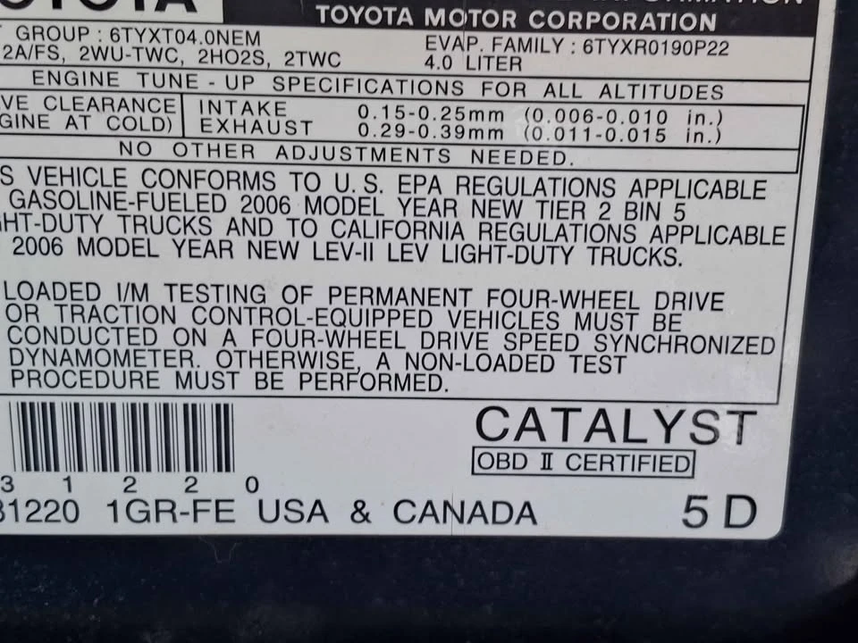 2006 Toyota 4Runner 4th Gen - Image 6 of 11