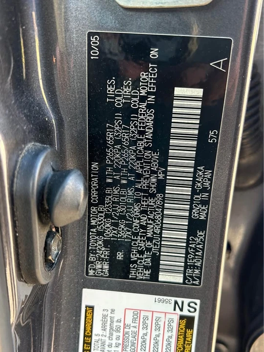 2006 Toyota 4Runner 4th Gen - Image 16 of 16