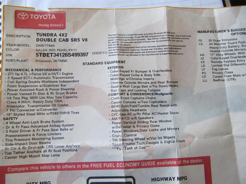 2006 Toyota Tundra 1st Gen - Image 22 of 31