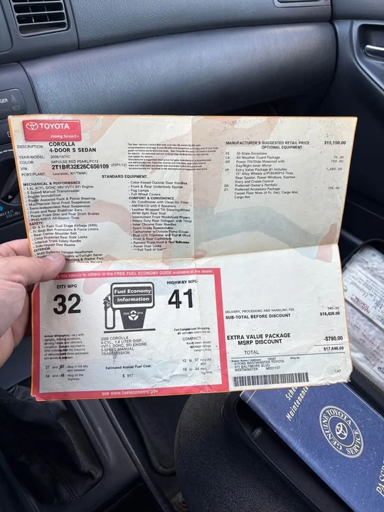 2006 Toyota Corolla 9th Gen - Image 14 of 16
