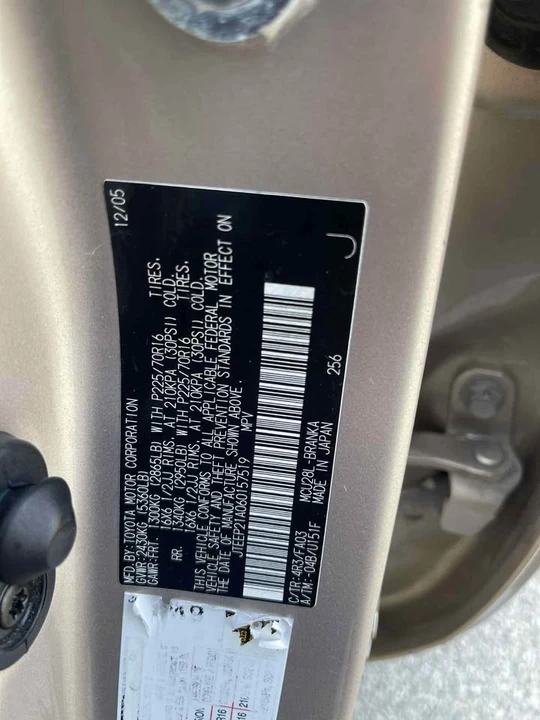 2006 Toyota Highlander - Image 13 of 13