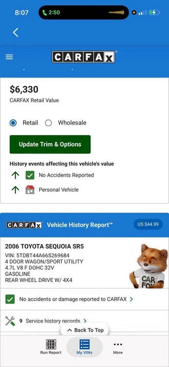 2006 Toyota Sequoia 1st Gen - Image 14 of 14
