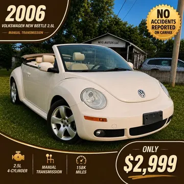 2006 Volkswagen New Beetle 2.5 Convertible 2D