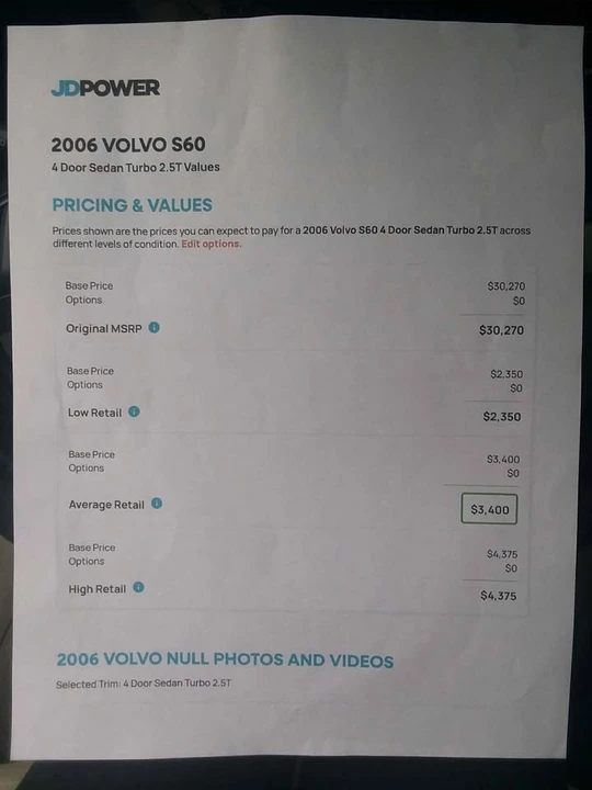 2006 Volvo S60 1st Gen - Image 9 of 11
