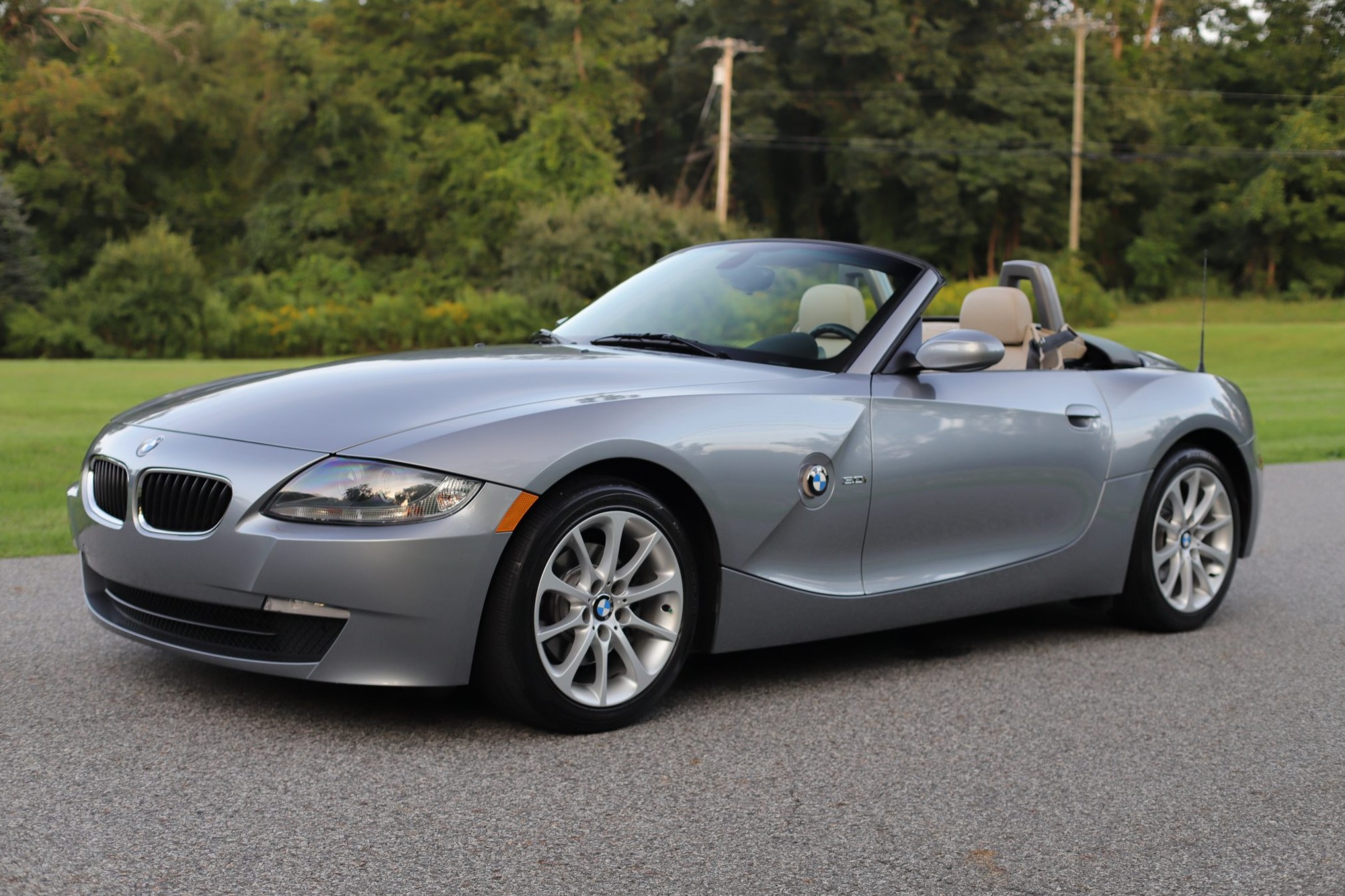 23k-Mile 2006 BMW Z4 3.0i Roadster 6-Speed