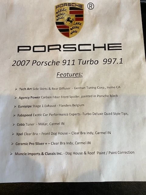 2007 Porsche 997 Turbo - Image 9 of 14