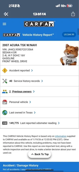 2007 Acura TSX 1st Gen - Image 13 of 13
