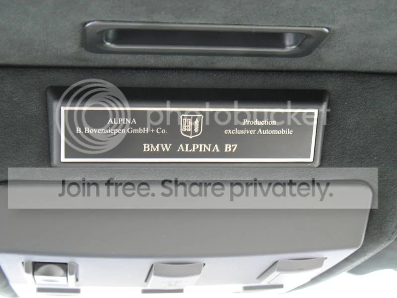 BMW Alpina B7 - Image 5 of 5