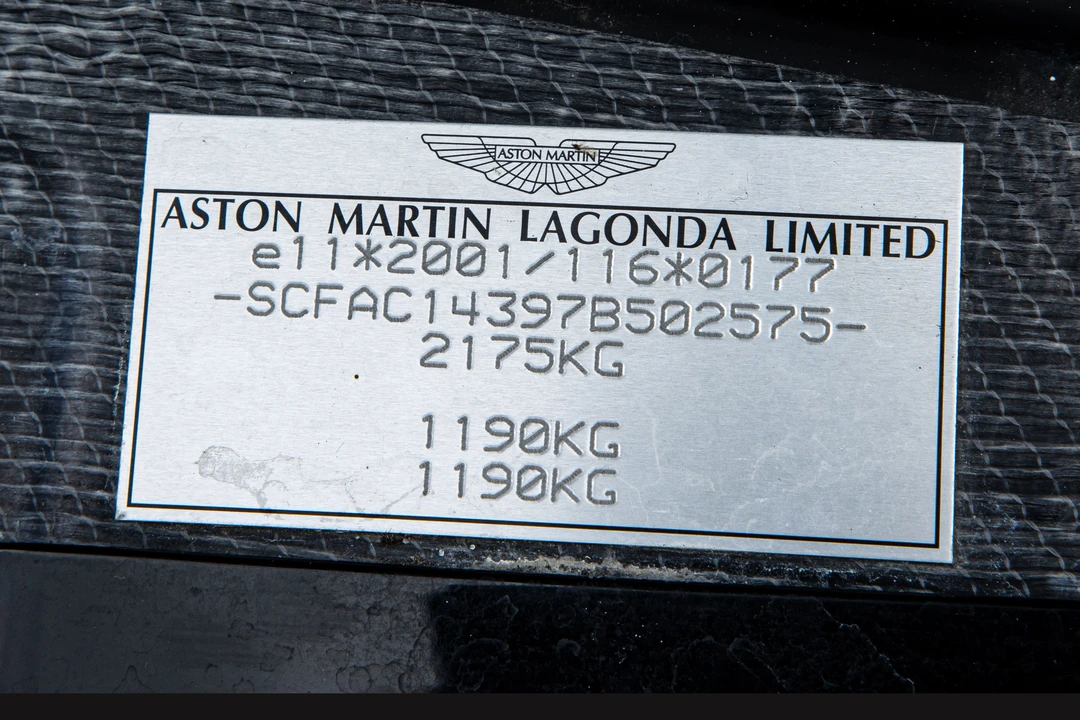 2007 Aston Martin Vanquish 1st Gen - Image 16 of 31