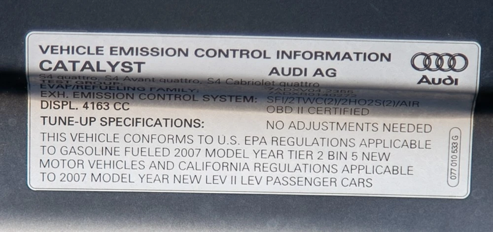 2007 Audi B7 S4 - Image 17 of 19