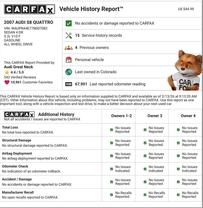 2007 Audi D3 S8 - Image 16 of 16