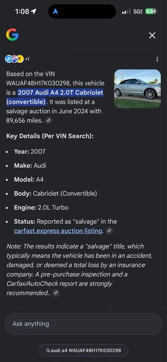 2007 Audi B7 A4 - Image 10 of 11