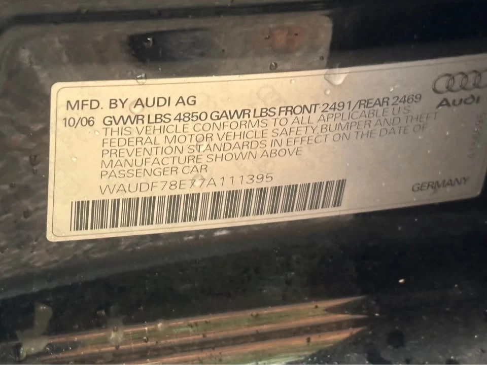 2007 Audi B7 A4 - Image 17 of 18