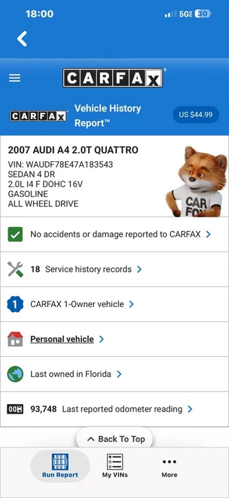 2007 Audi B7 A4 - Image 19 of 19