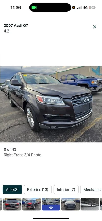 2007 Audi 4L Q7 - Image 6 of 14