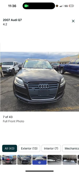 2007 Audi 4L Q7 - Image 7 of 14