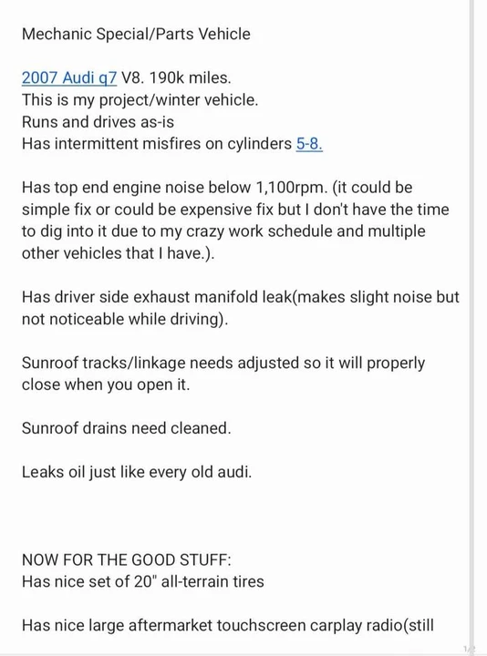 2007 Audi 4L Q7 - Image 11 of 12