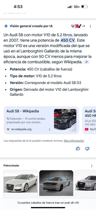 2007 Audi D3 S8 - Image 11 of 11