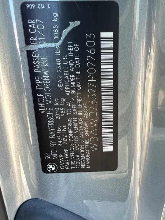 2007 BMW 3 Series - Image 19 of 21