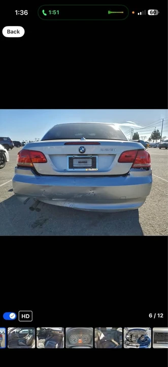 2007 BMW E92 3 Series Coupe - Image 6 of 6