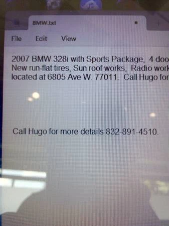 2007 BMW E90 3 Series Sedan - Image 2 of 5