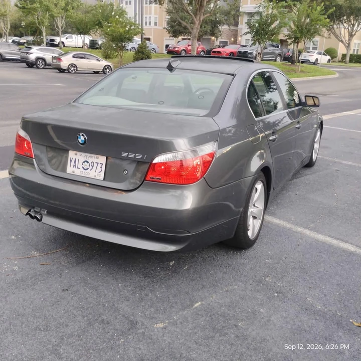 2007 BMW E60 5 Series Sedan - Image 6 of 8