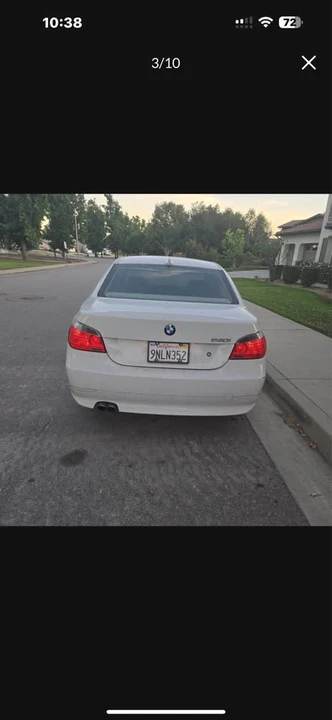 2007 BMW E60 5 Series Sedan - Image 2 of 3