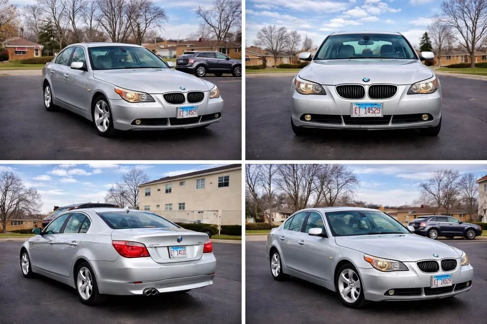 2007 BMW E60 5 Series Sedan - Image 8 of 8