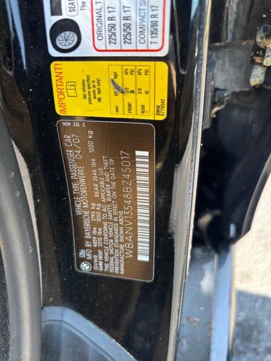 2007 BMW E60 5 Series Sedan - Image 2 of 19