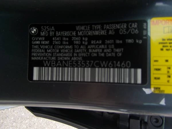 2007 BMW E60 5 Series Sedan - Image 20 of 21