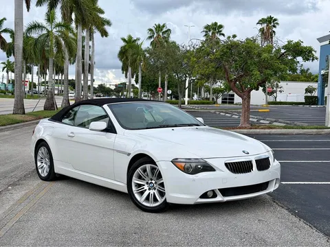 2007 BMW 6 Series 650i Frozen Brilliant White Edition Convertible