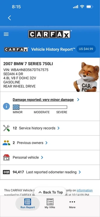2007 BMW E65/E66 7 Series - Image 20 of 20