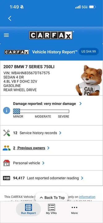 2007 BMW E65/E66 750i & 760i Sedan - Image 20 of 20