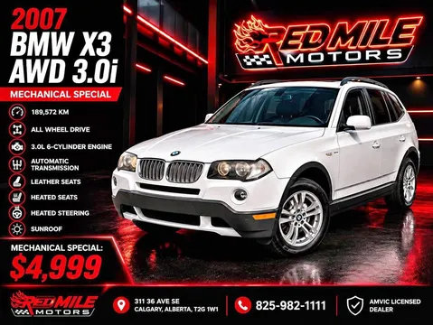 2007 BMW X3 3.0i