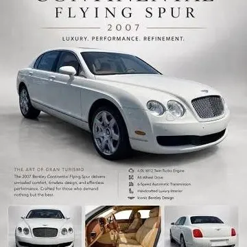 2007 Bentley Continental Flying Spur Sedan 4D