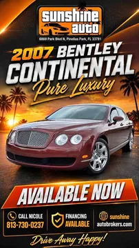 2007 Bentley Continental Flying Spur Sedan 4D
