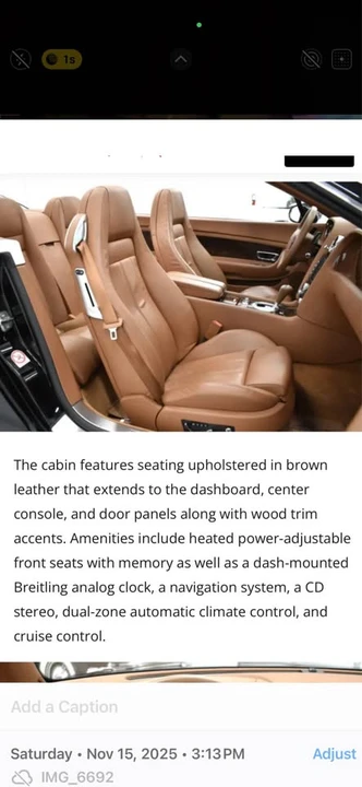 2007 Bentley Continental GTC - Image 3 of 6