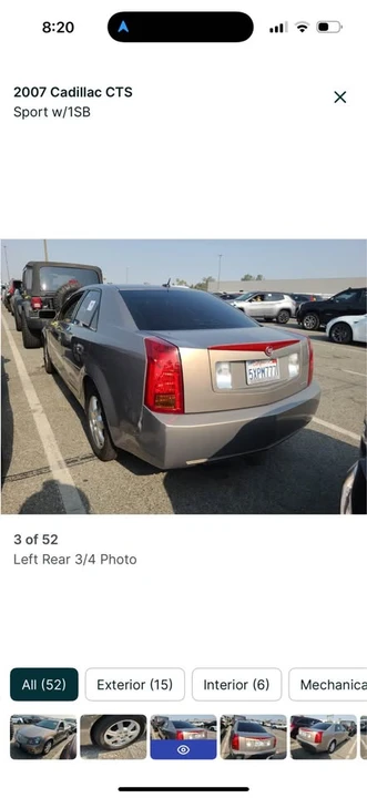 2007 Cadillac CTS 1st Gen - Image 5 of 10