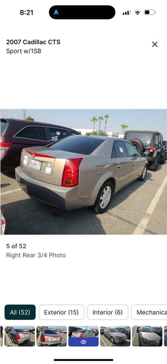 2007 Cadillac CTS 1st Gen - Image 4 of 10