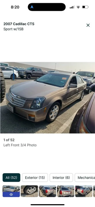 2007 Cadillac CTS 1st Gen - Image 6 of 10