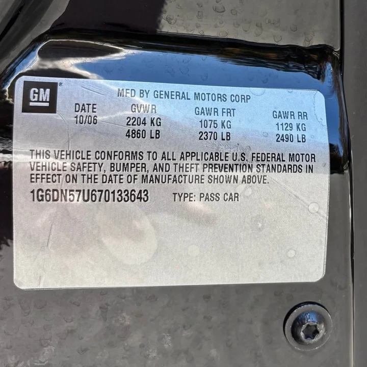 2007 Cadillac CTS-V 1st Gen - Image 6 of 17